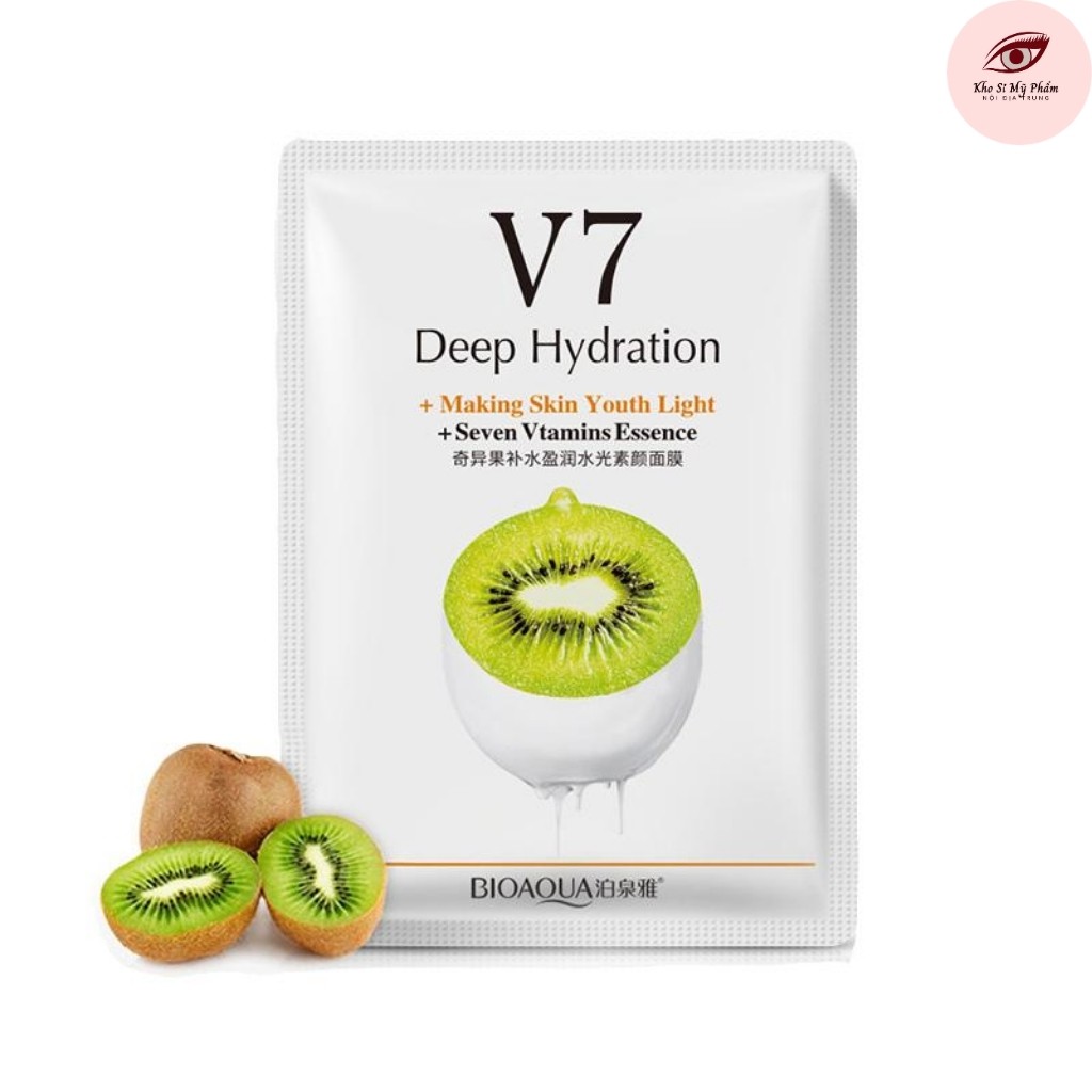 Mặt Nạ Trái Cây Cấp Ẩm Bioaqua V7 Toning Mask