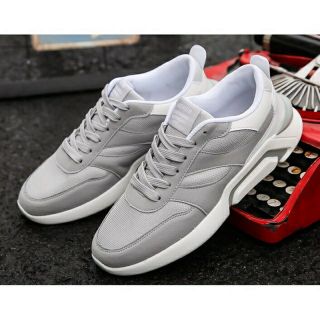 Giày Thể Thao Sneackers Nam Màu Xám Siêu Đẹp
