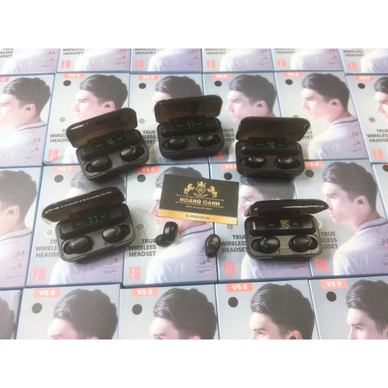 Tai nghe Bluetooth 5.0 Amoi F9 Pro cảm ứng bản quốc tế 2021(pin cực trâu,chất âm cực hay,nghe nhạc cực thích) | BigBuy360 - bigbuy360.vn