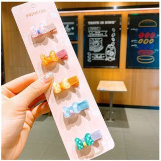 Kẹp tóc cho bé gái set 5 chiếc cute