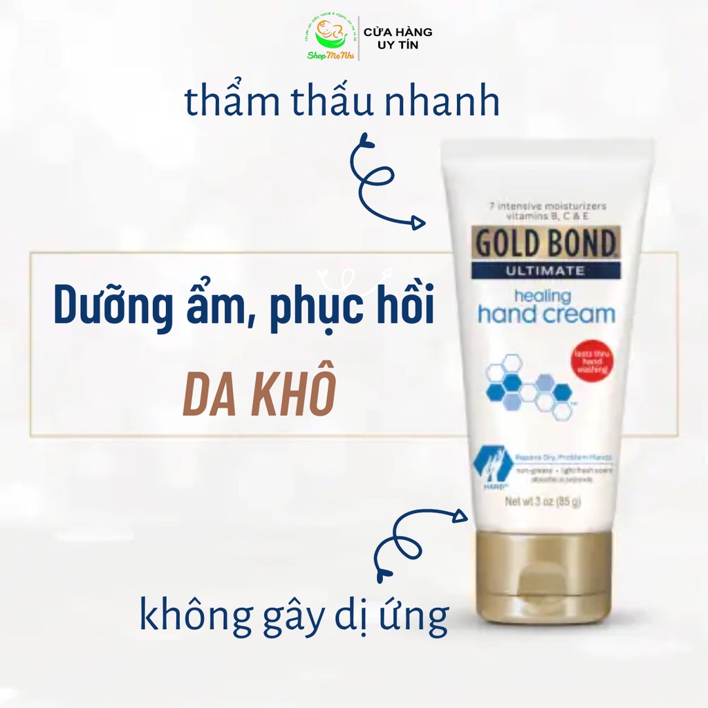 Kem dưỡng da tay Gold Bond Ultimate Healing Hand Cream.
