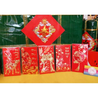 Bao lì xì nhung đỏ Bao lì xì tết 2025