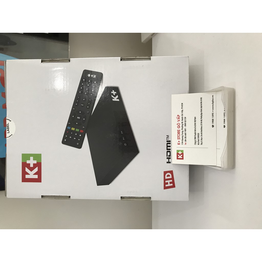 Đầu thu truyền hình K+ HD dùng cho chảo thu vệ tinh-Mẫu mới 2021-Hàng chính hãng-Không bao gồm thẻ giải mã