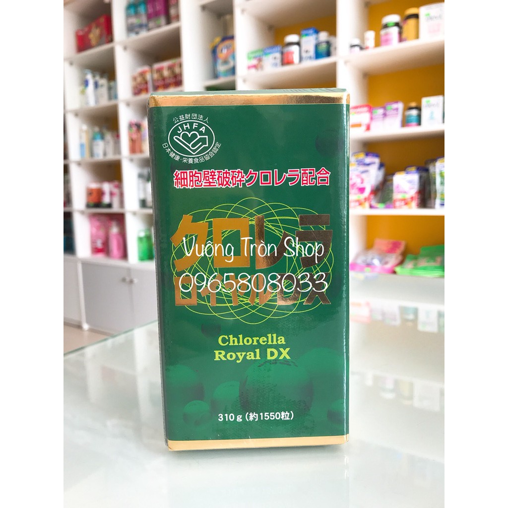 (Auth+ Date Mới)Tảo Lục Chlorella Hoàng Gia