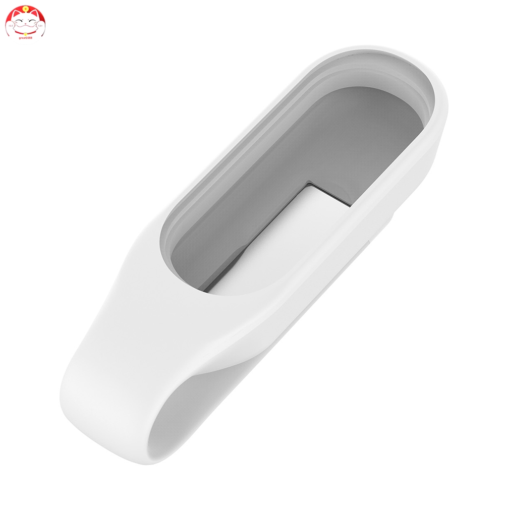 Vỏ silicon chống thấm nước thay thế cho vòng tay thông minh Mi Band 4/3