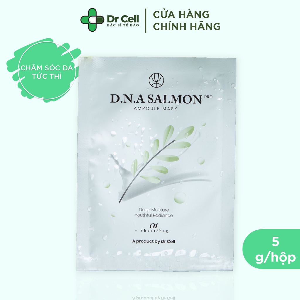 Mặt nạ dưỡng da, cung cấp độ ẩm, tái tạo collagen, Mặt Nạ Dừa D.N.A SALMON Dr Cell | BigBuy360 - bigbuy360.vn