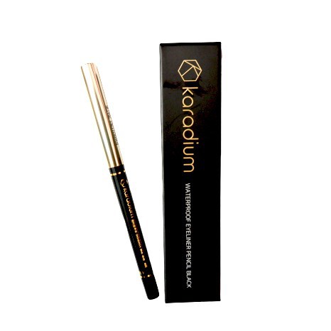 (Mẫu mới) Chì Kẻ Mắt Chống Trôi Karadium Waterproof Eyeliner Pencil Black