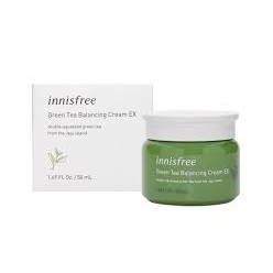 KEM DƯỠNG TRẮNG DA CHIẾT XUẤT TRÀ XANH Innisfree Green Tea Balancing Cream EX 5