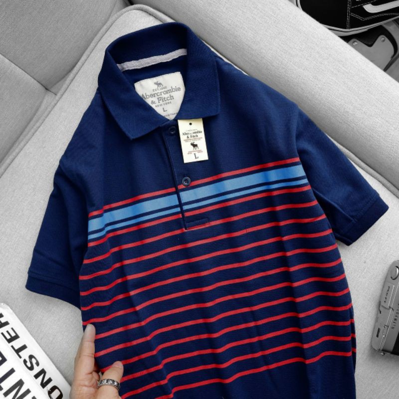 Áo thun nam ngắn tay polo có cổ vải thun cá sấu cotton