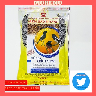 Cám chim chích chòe hiển bảo khánh số 1 cao cấp 200gram moreno - cám chích chòe hiển bảo khánh số 1 giá rẻ