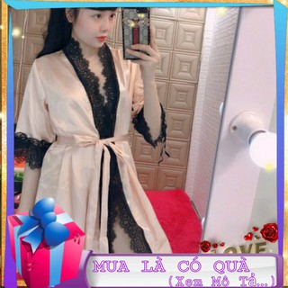 [Vải Tốt] Áo choàng ren sang trọng