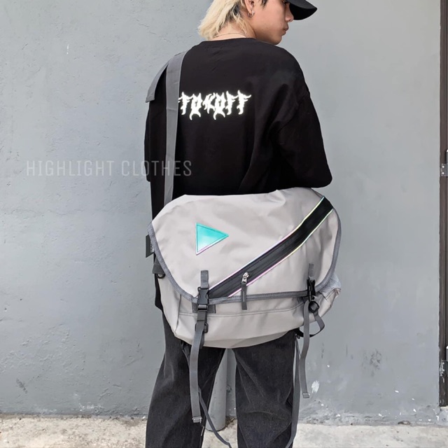BAG CHÉO PHẢN QUANG XÁM