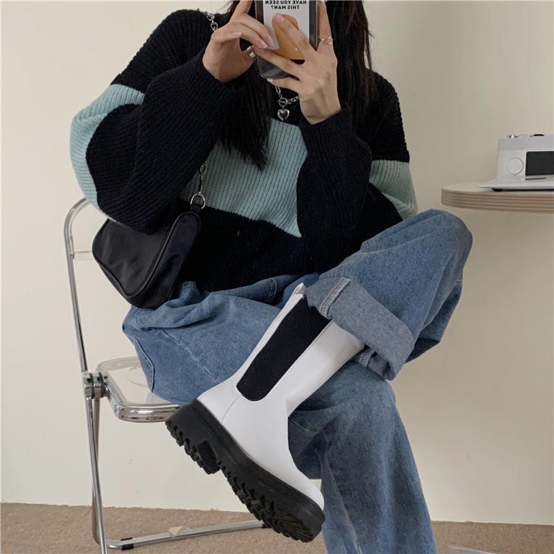 [Mã FAGREEN1505 giảm 10% tối đa 30K đơn 99K] [SẴN] Áo khoác len Ulzzang Quảng Châu AKL15 | BigBuy360 - bigbuy360.vn