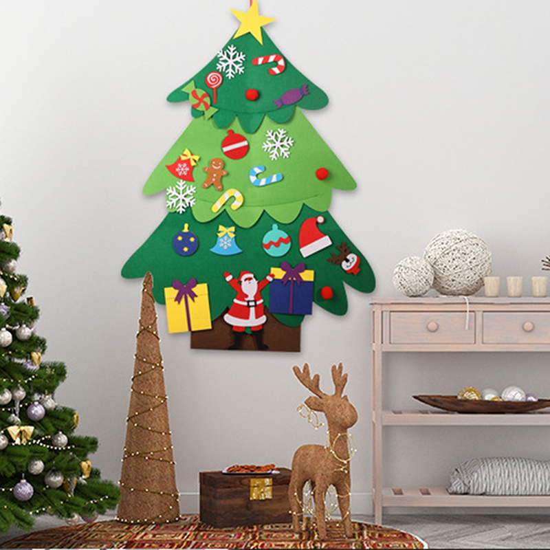 Christmas Supplies DIY Christmas Tree Children's Educational Toys Window Decoration Pendant
