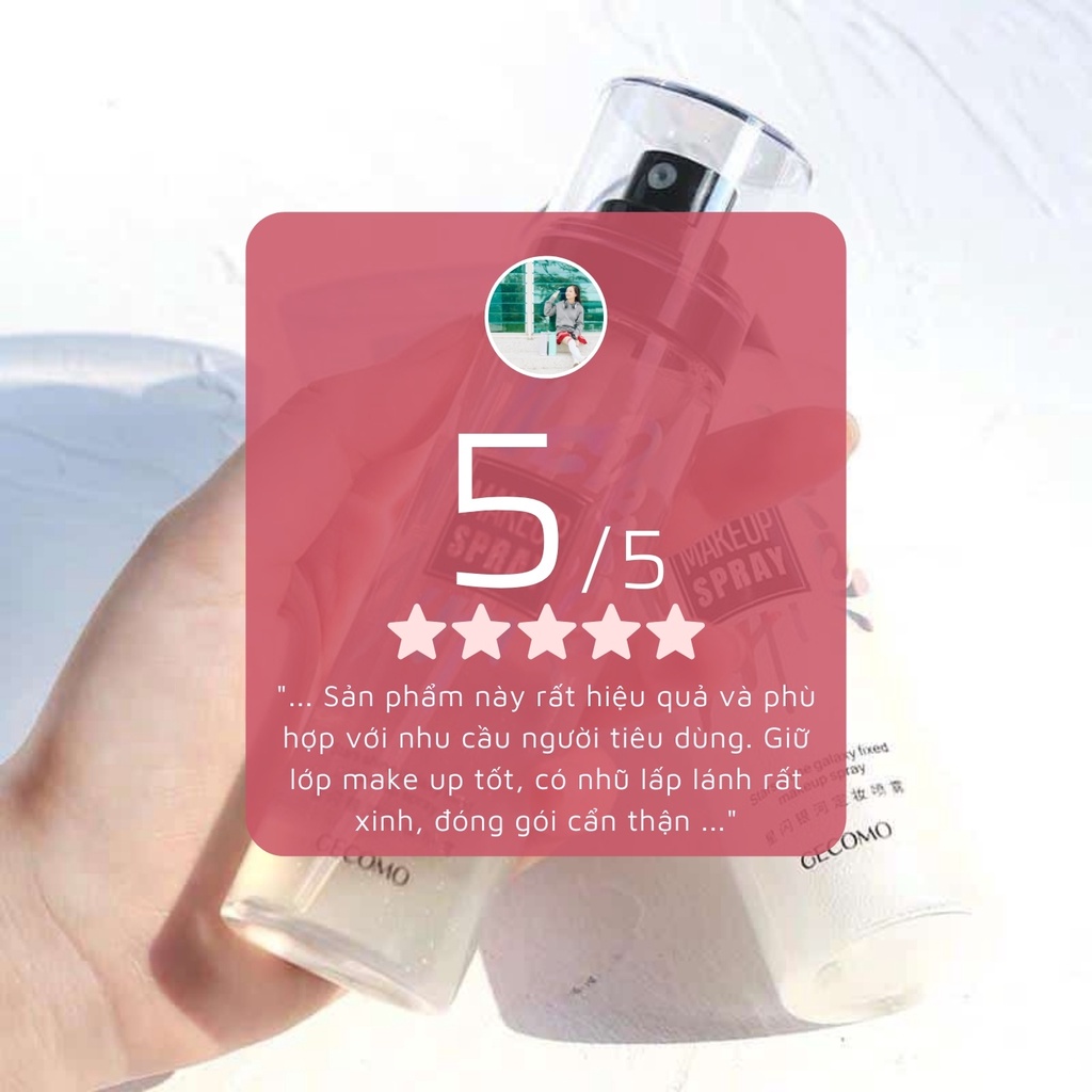 [ hot sale ] Xịt Khoá Nền - Khóa Trang Điểm - Makeup GECOMO Dưỡng Ẩm Kiềm Dầu Chống Thấm Nước | BigBuy360 - bigbuy360.vn