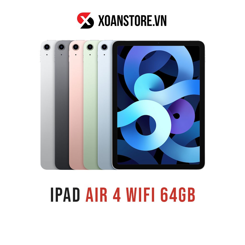 Apple iPad Air 4 10.9 inch Wi-Fi 64GB CHÍNH HÃNG bảo hành 12 tháng LỖI LÀ ĐỔI tại Xoanstore.vn