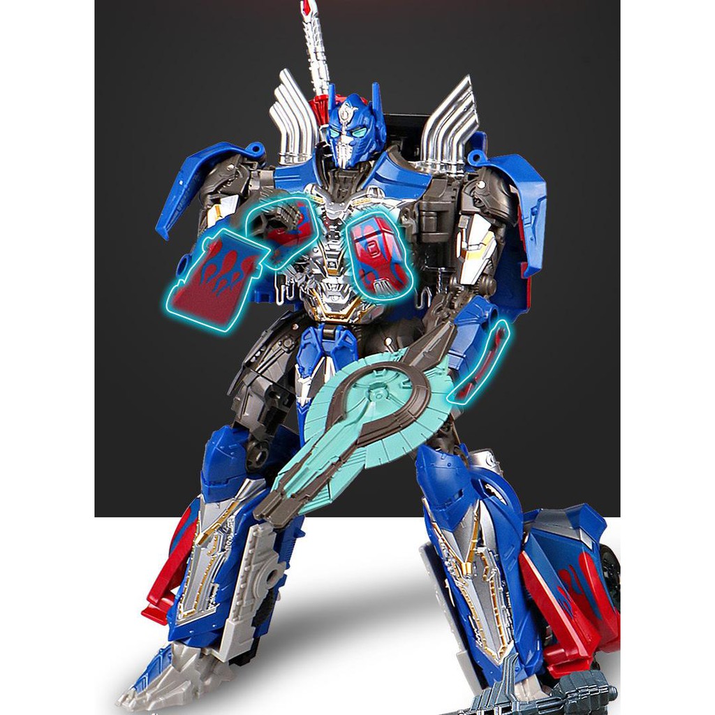Robot biến hình ôtô Transformer mẫu Optimus Prime HB-H0001 chất liệu nhựa siêu bền chắc đẹp