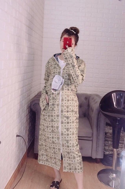 Áo chống nắng toàn thân thô 2 mặt kèm Phụ Kiện | BigBuy360 - bigbuy360.vn