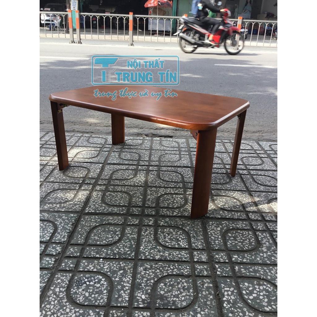 Bàn ăn kiểu Nhật 50*70 - chân gấp cao cấp | BigBuy360 - bigbuy360.vn