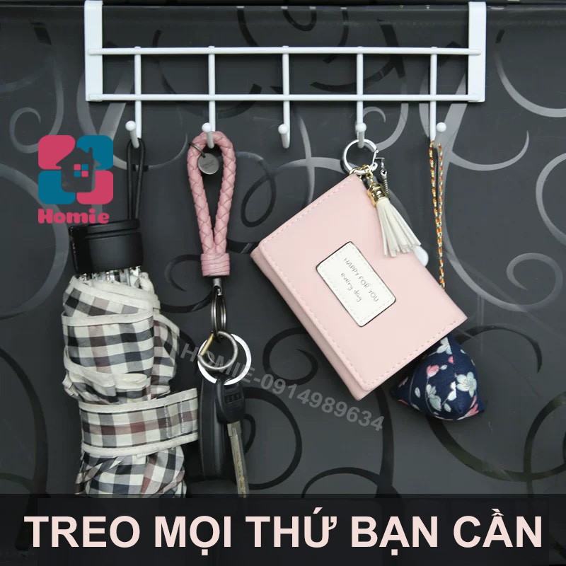 Móc treo quần áo - Móc treo đồ- Móc cài sườn tủ