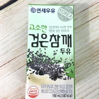 Sữa mè đen hàn quốc
