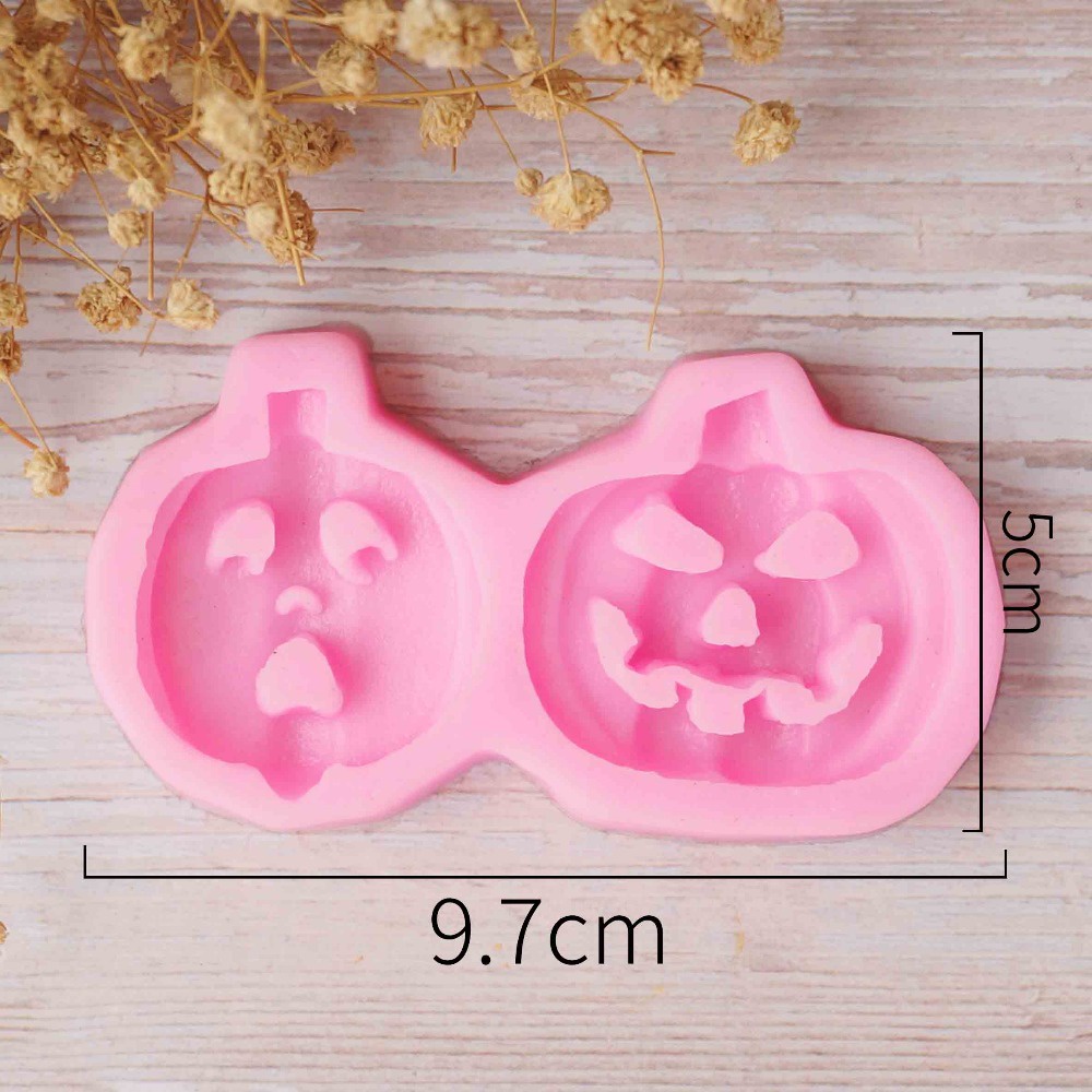 Khuôn Silicone Làm Bánh Hình Trái Bí Ngô Halloween