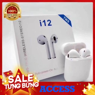 [GIÁ GỐC] TAI NGHE  i12 TWS Bluetooth 5.0 - CẢM ỨNG - BẢO HÀNH 1 NĂM