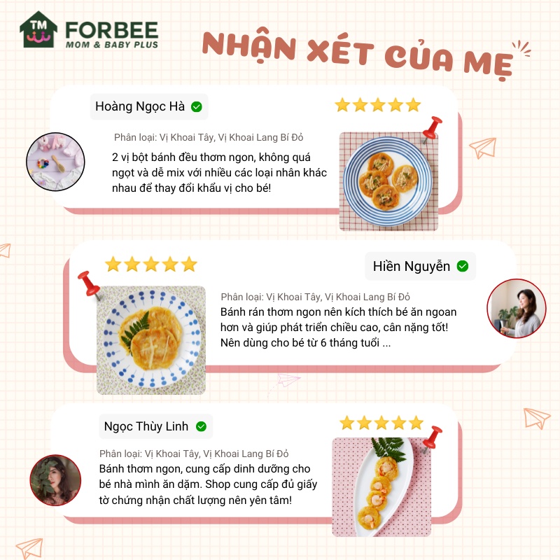 Bột làm bánh dinh dưỡng MIZNCO Dành cho trẻ từ 15 tháng tuổi - FORBEE