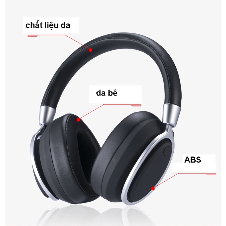 Tai nghe chụp bluetooth Lemson chính hãng HB66 cao cấp cảm nhận âm thanh vô cùng rõ ràng sắc nét[cn43]