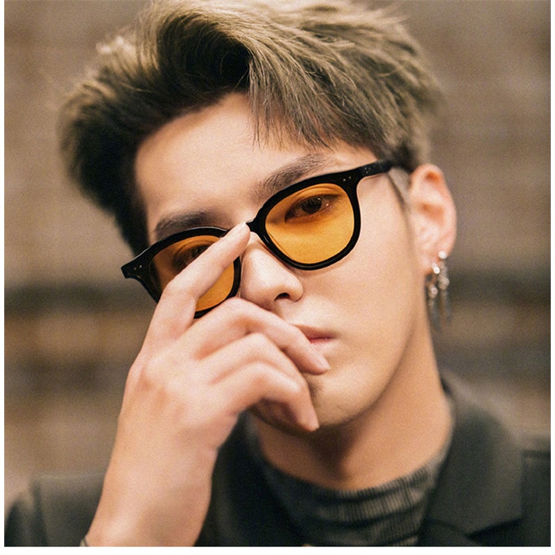 Kính mát thời trang nam nữ đẹp chống tia UV phong cách Ulzzang hottrend HANASO 215