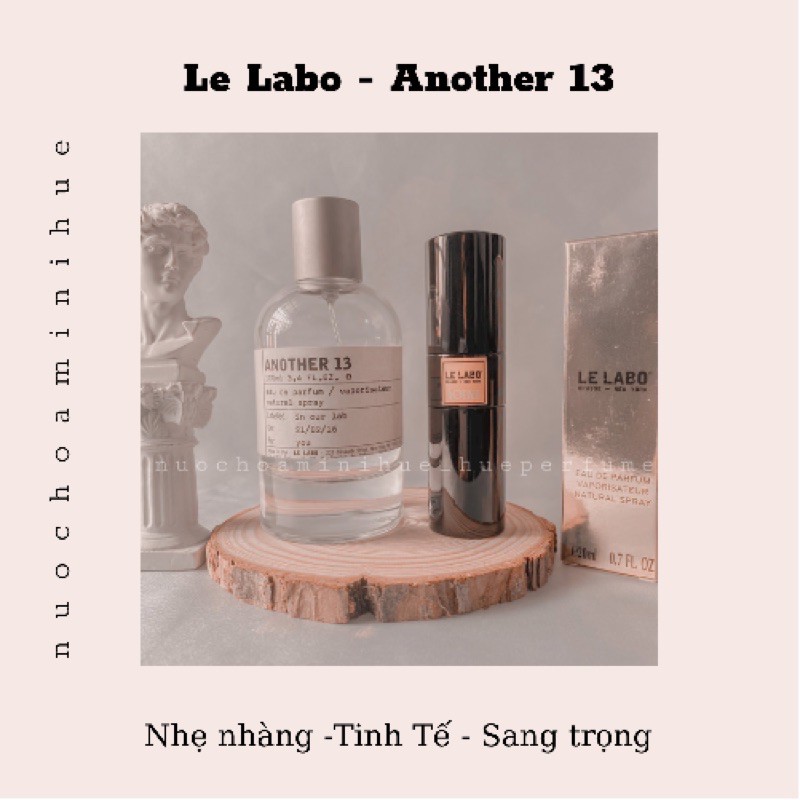 [Mã SKAMLTS7 giảm 0.1 đơn 150000] 𝐋𝐞 𝐋𝐚𝐛𝐨 𝐀𝐧𝐨𝐭𝐡𝐞𝐫 𝟏𝟑 nước hoa mini 20ml