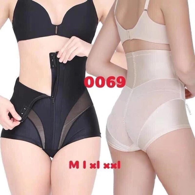 Quần lót gen bụng cạp cao (ôm dáng siêu thon tới tận 70kg)
