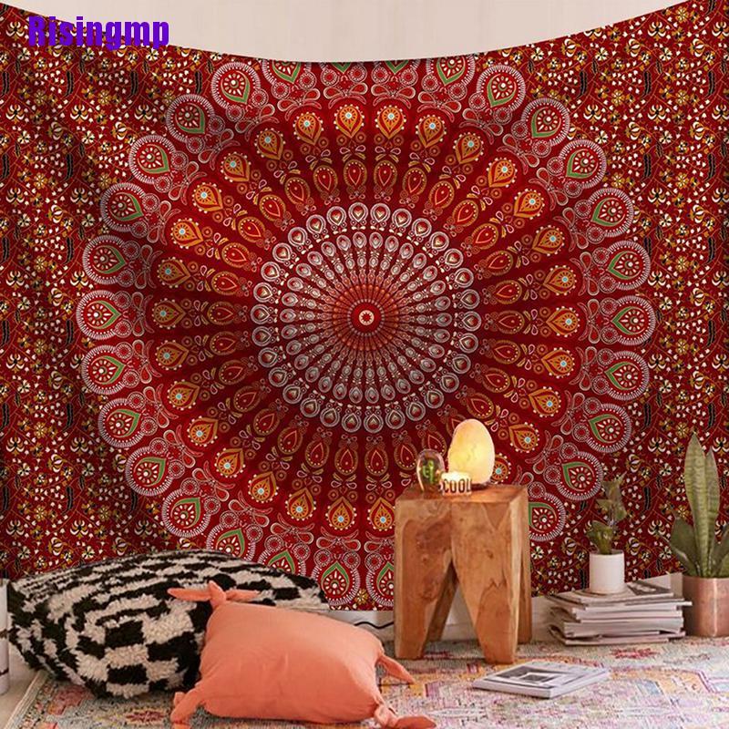 MANDALA Thảm Treo Tường Trang Trí Phong Cách Bohemian