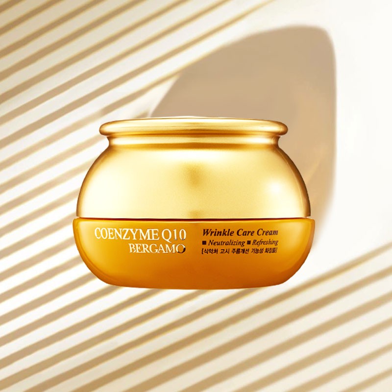 Kem Bergamo Chứa Coenzyme Q10 Chăm Sóc Nếp Nhăn Trên Da Dưỡng Ẩm Cho Da 50g