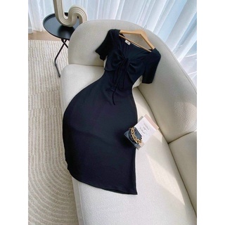 Đầm xốp cột nơ bigsize (60-90kg)