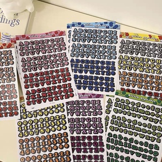 Kitalpha stickers_ Trang trí top, sổ