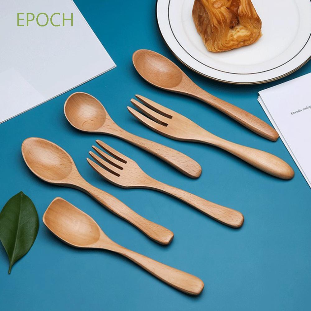 Muỗng gỗ siêu bền thân thiện với môi trường tiện dụng