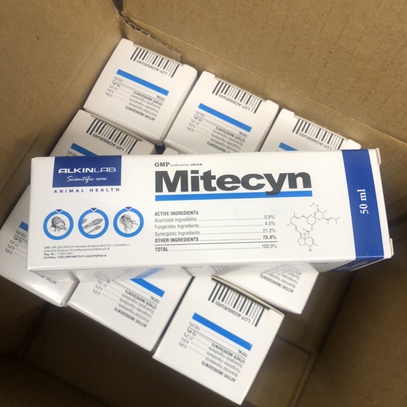 Xịt ve rận Mitecyn 50ml