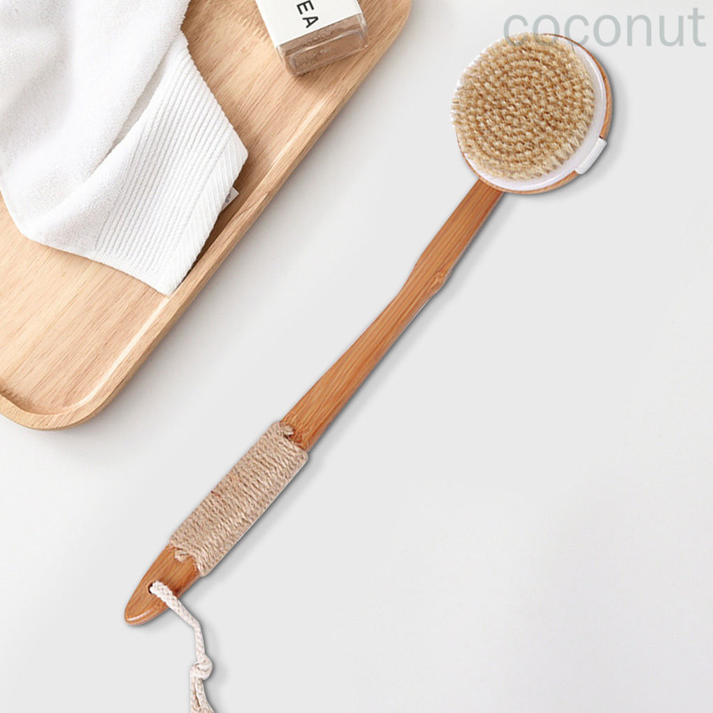 (Hàng Mới Về) 1 Bàn Chải Tắm Cán Dài Chăm Sóc Cơ Thể | BigBuy360 - bigbuy360.vn