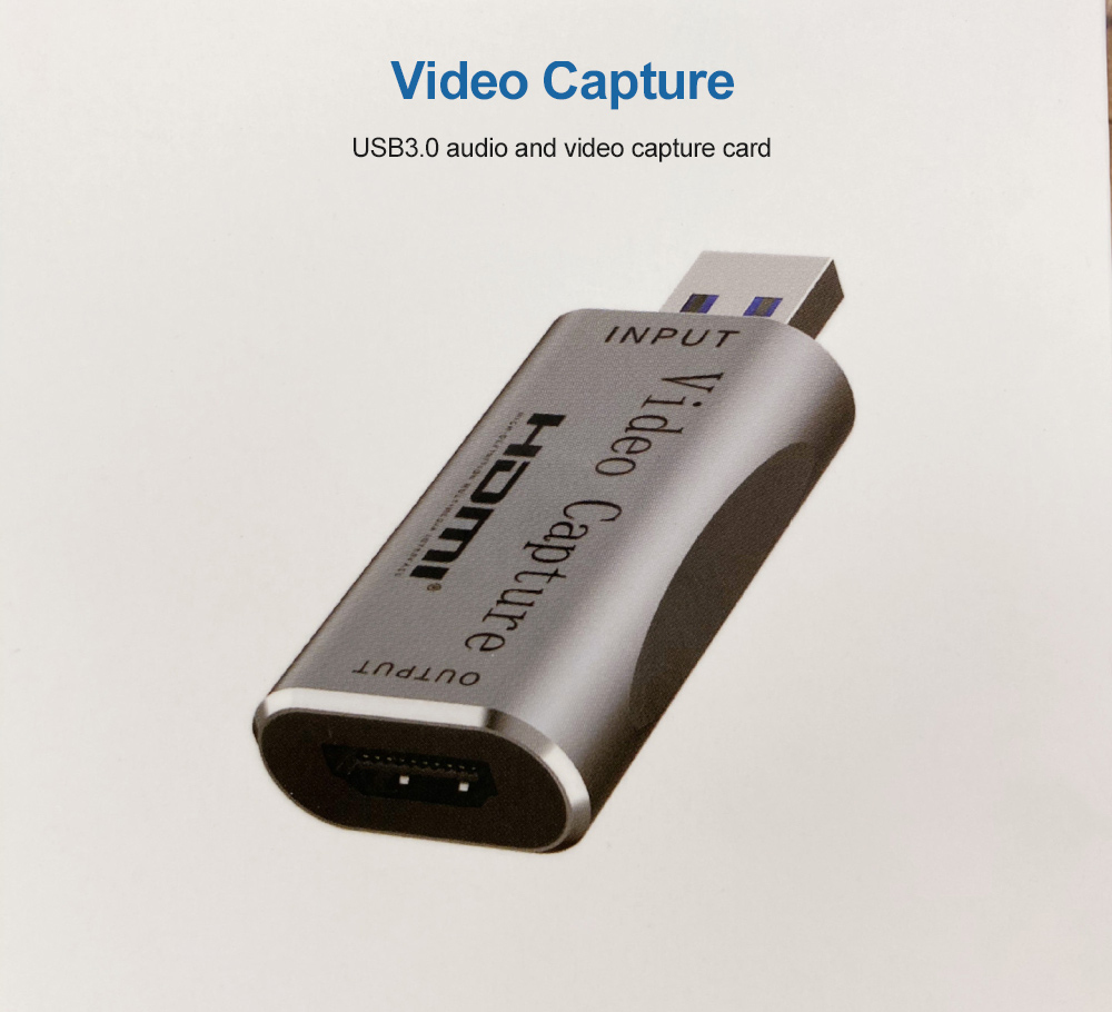 Hộp Thu Tín Hiệu Video Mini 4k Usb 2.0 3.0 Hdmi 1080p 60fps