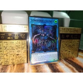 Tên thẻ bài yugioh: The Phantom Knights of Rusty Bardiche - MAGO-EN040 - Premium Gold Rare 1st Edition
