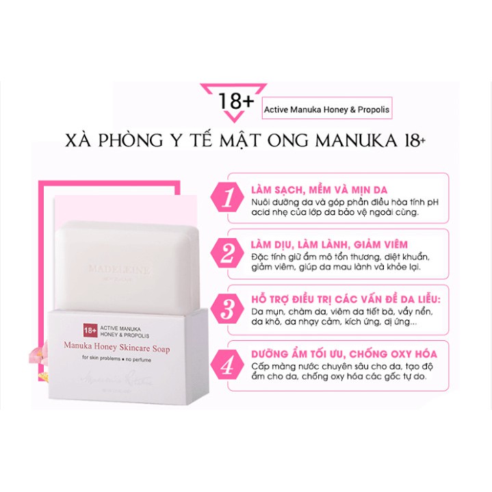 Xà phòng nhập khẩu từ New Zealand ( Manuka Honey Skincare Soap)