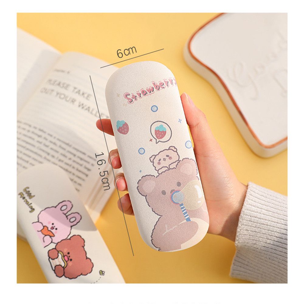 Hộp đựng mắt kính họa tiết hoạt hình đáng yêu cho học sinh