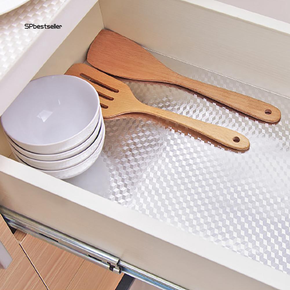 Miếng dán tường phủ màng nhôm chống thấm nước tiện dụng cho nhà bếp