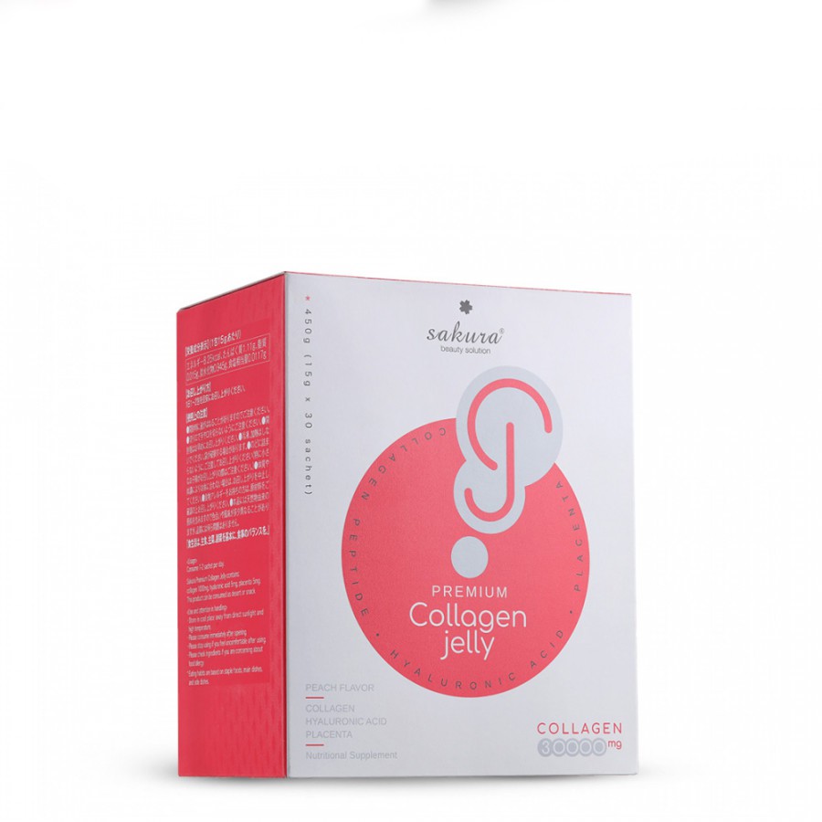 Collagen Jelly Sáng Da, Chống Lão Hoá-Sakura Premium Collagen Jelly