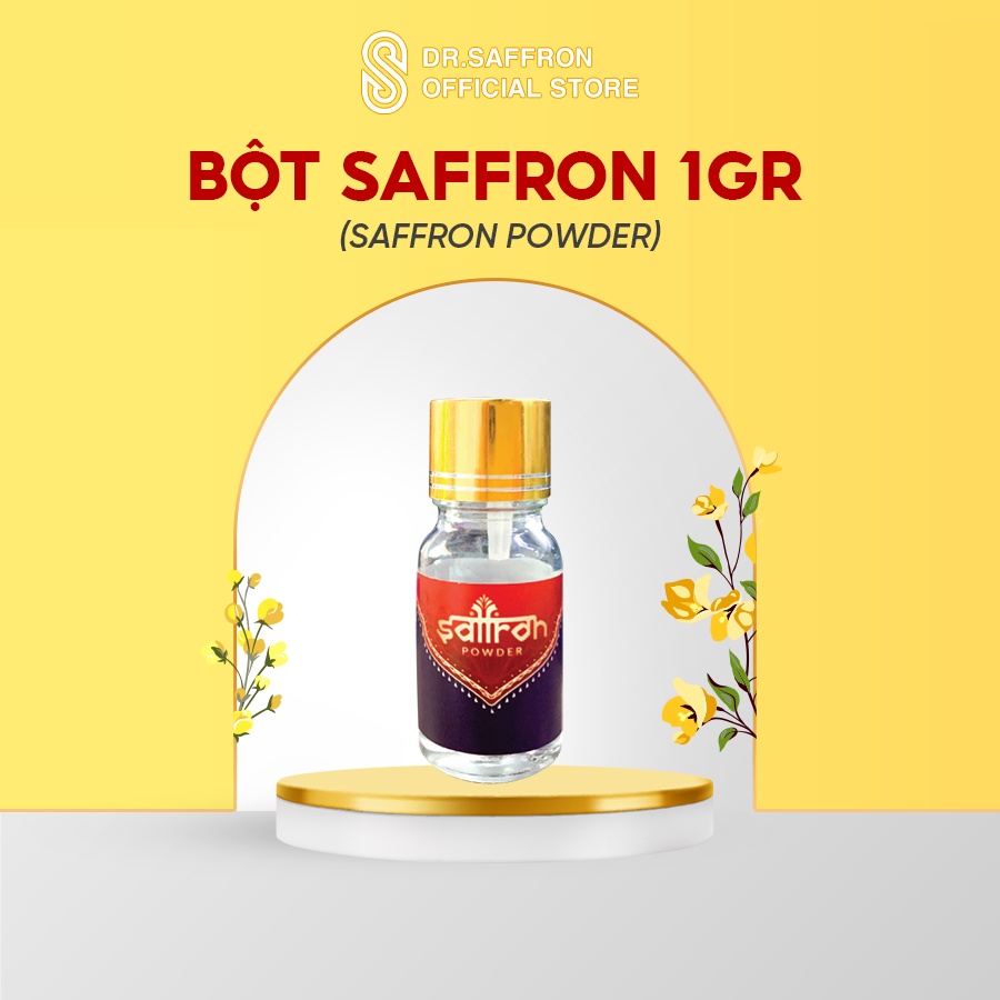 Mã FMCGMALL -8% đơn 250K Bột Nhụy Hoa Nghệ Tây SAFFRON BAHRAMAN 1Gr Date