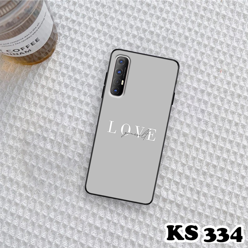 Ốp lưng Oppo Reno 3 - Oppo Reno 3 Pro - Ốp in hình WordLove - Chất liệu TPU siêu bền