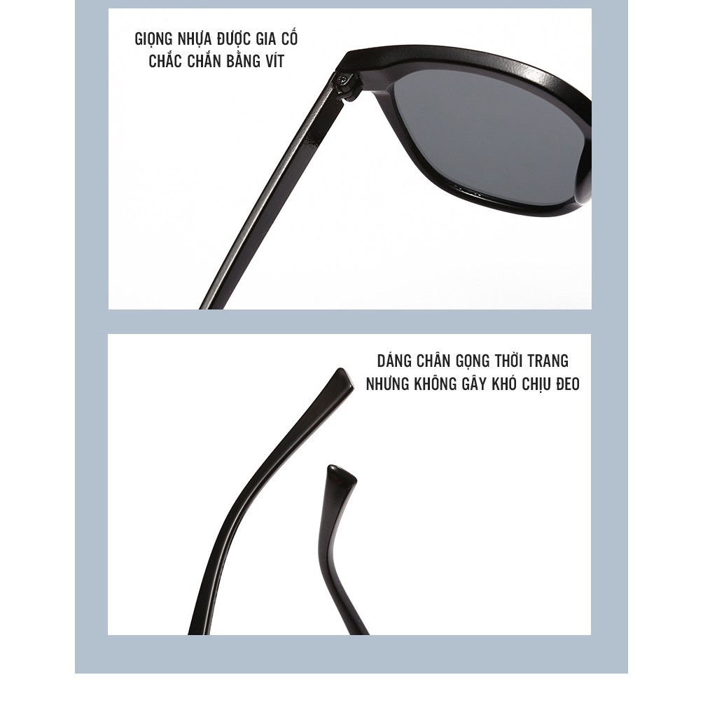 Kính Mát Đi Biển Unisex Nhiều Màu Mẫu Thời Trang Hot Hit 2021 Dành Cho Cả Nam Và Nữ TL-002