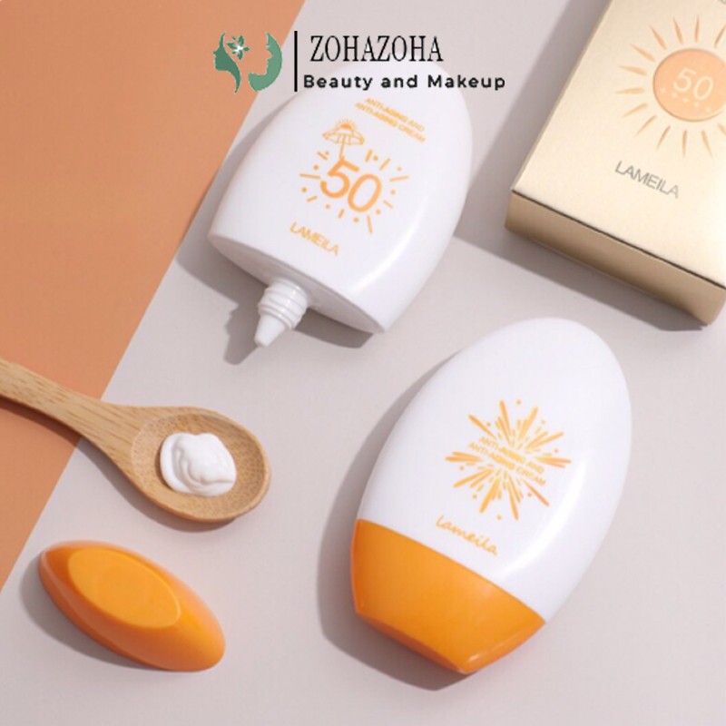 Sữa Chống Nắng Kem Chống Nắng Lameila Khỏi Tia UV SPF50 Kháng Nước Và Bảo Vệ Da Zoha