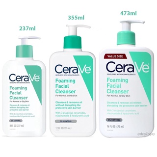 Sữa rửa mặt Cerave Foamibg Facial Cleanser . Dành cho da dầu 355-473ml
